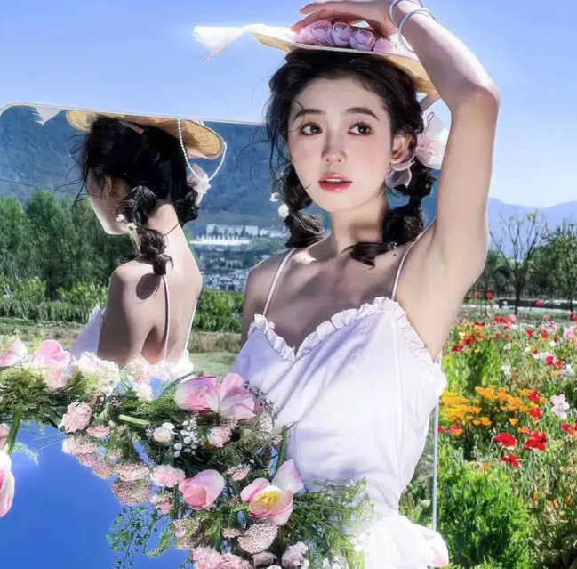 迷雾中的她